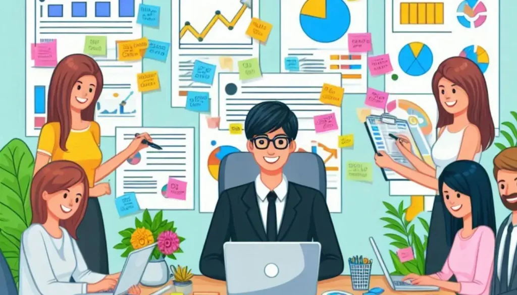 A step-by-step visual guide showing the process of working with a WordPress SEO consultant, from the initial consultation to ongoing monitoring and reporting